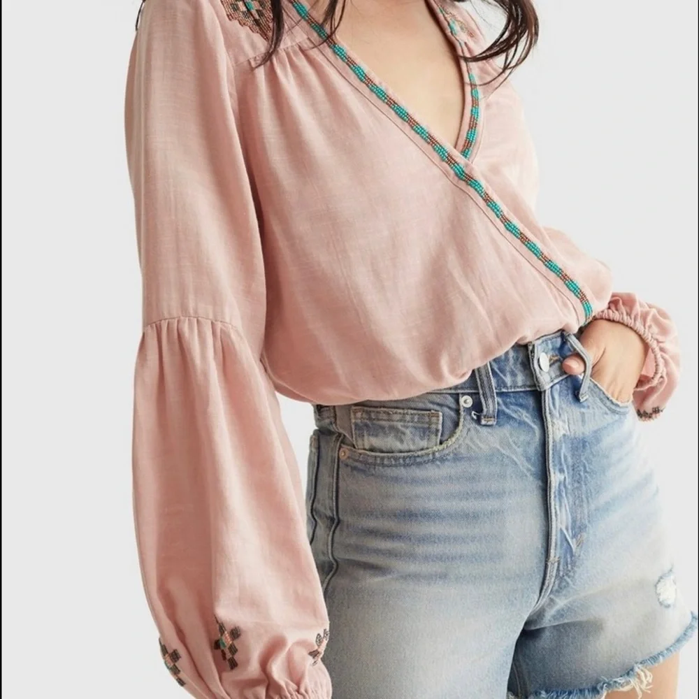 Lucky Brand Beaded Top - Picture 5 of 14